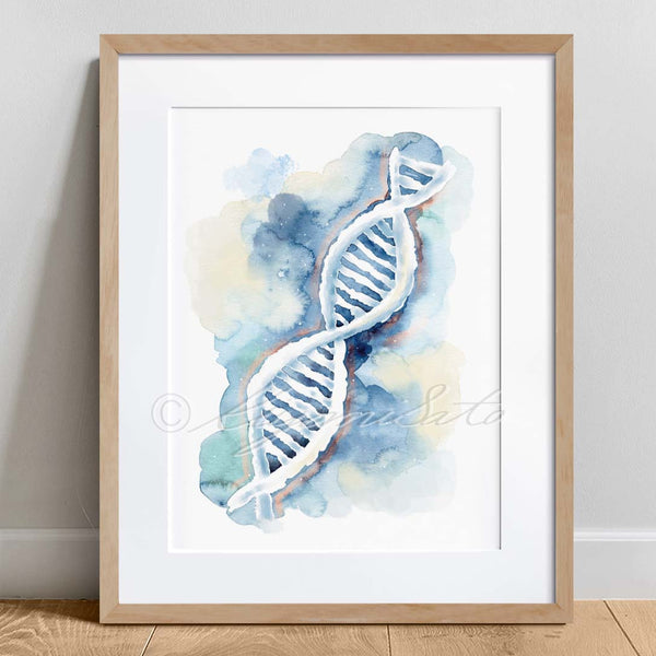 DNA canvas Science print Motivational art DNA art decor DNA Abstract wall art Abstract wall decor offers Abstract canvas print Abstract poster