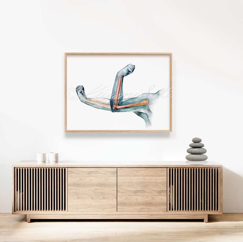 Elbow Extension Art Print