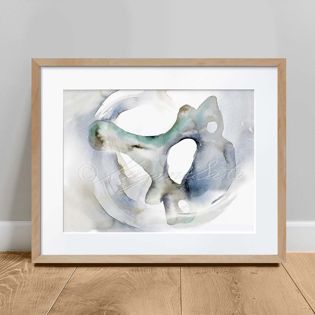 Spinal Canal Abstract Art Poster