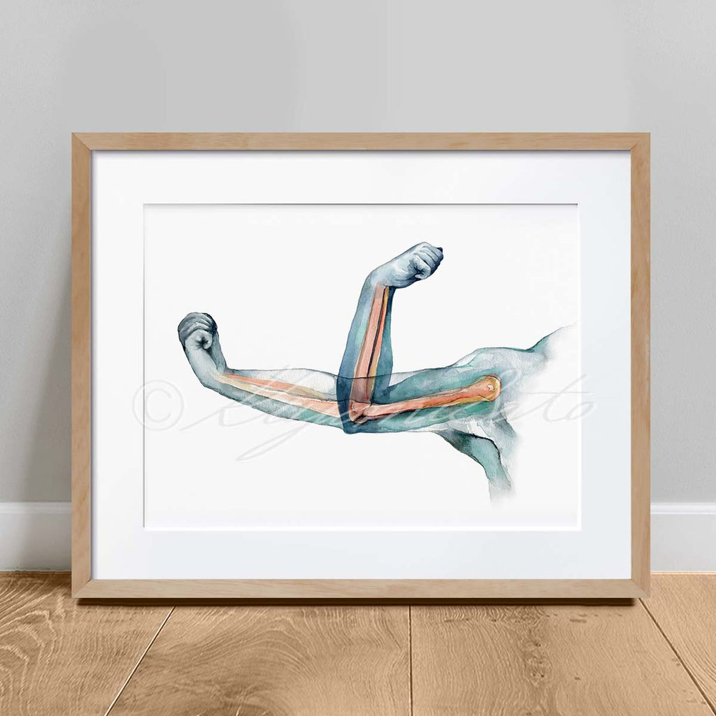 Arm Extension Art Print