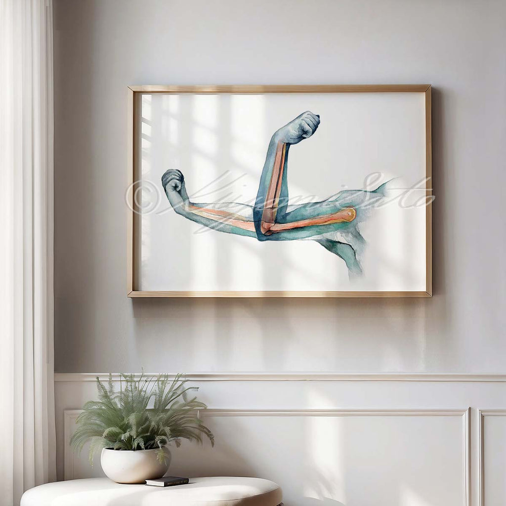 Elbow Extension Art Print